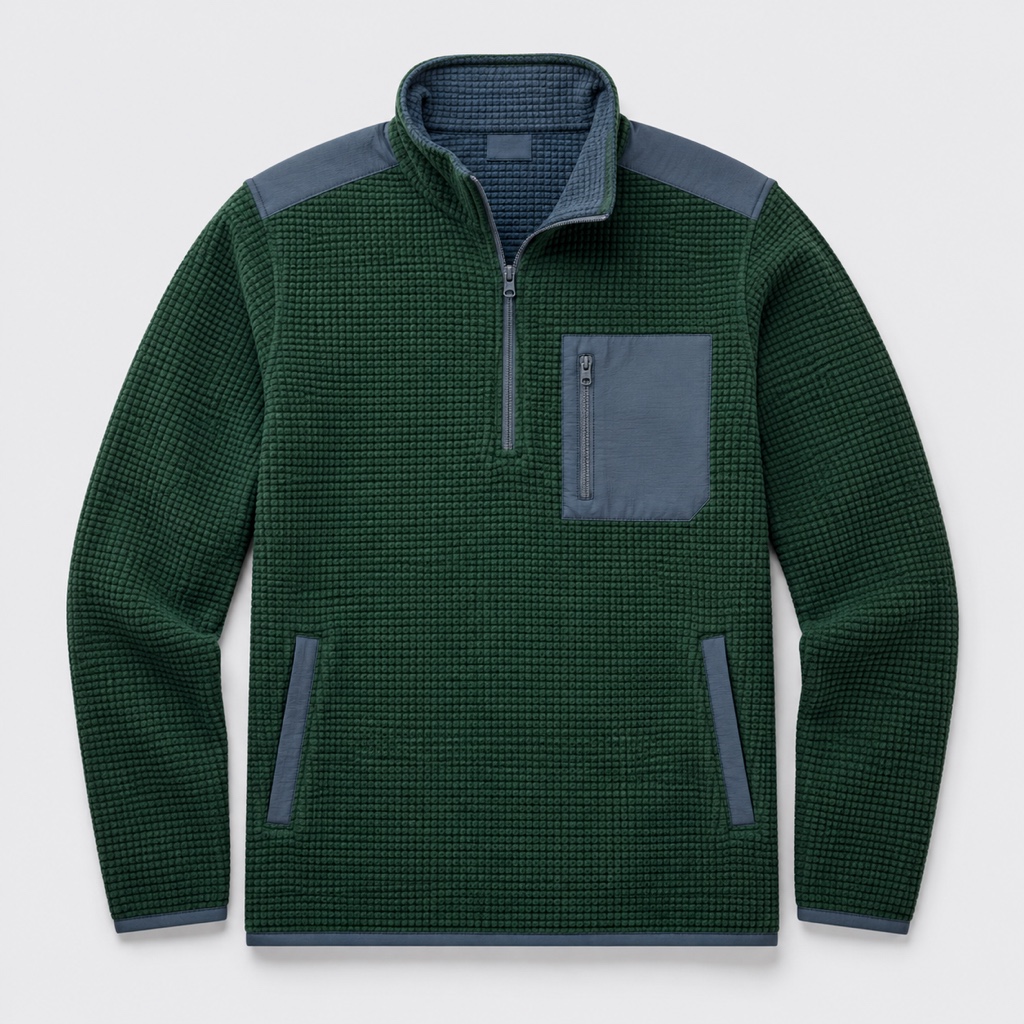 Timberline Grid Fleece Half-Zip